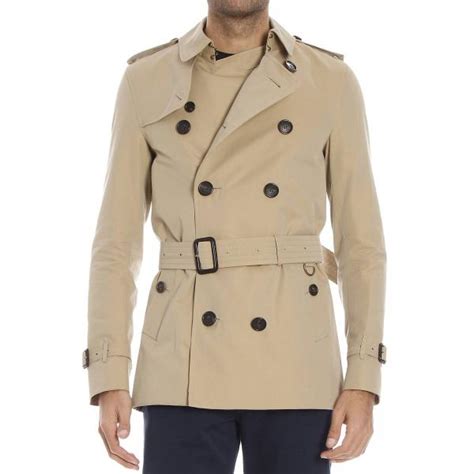 cappotto uomo corto burberry|Cappotti da uomo di Burberry .